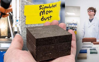 Bê tông vũ trụ làm từ muối, bụi và khoai tây có thể xây dựng căn cứ trên Sao Hỏa