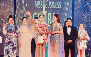 Phó TGĐ Ocean Group Hoàng Thanh Loan đoạt danh hiệu Hoa hậu đại sứ doanh nhân toàn cầu 2023