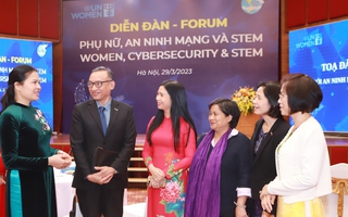 Hơn 400 đại biểu tham dự Diễn đàn quốc tế "Phụ nữ, An ninh Mạng và STEM"