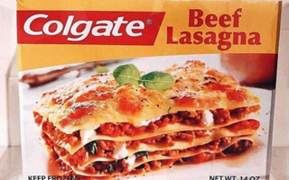 Từng có một loại đồ ăn tiện lợi mang tên Colgate