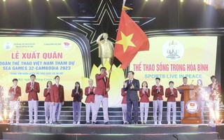 Đoàn thể thao Việt Nam xuất quân dự SEA Games 32