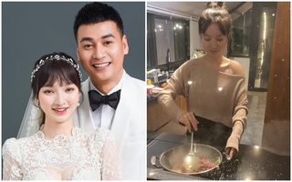 Vợ của Ngọc Thuận quyết định vào bếp trổ tài đãi mẹ chồng