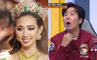 Phản ứng của sao Hàn khi Hoa hậu Thuỳ Tiên xuất hiện trên đài truyền hình KBS
