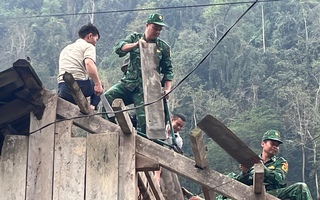 Lào Cai: Bộ đội biên phòng giúp hơn 100 hộ dân khắc phục hậu quả mưa đá