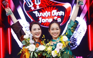 2 nữ ca sĩ xứ Nghệ giành ngôi Quán quân “Tuyệt đỉnh song ca 2023”