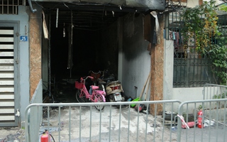 Hiện trường thương tâm vụ hỏa hoạn ở Hà Nội khiến 4 bà cháu tử vong