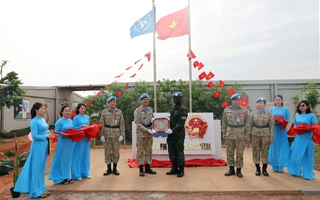 Khánh thành điểm check-in cột cờ tại Nam Sudan nhân kỷ niệm 133 năm Ngày sinh nhật Bác 