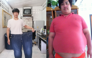 Chàng trai giảm tới 81kg sau khi mất ngủ, sức khỏe sa sút vì quá mập