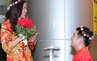 Cặp đôi Vbiz làm "lễ cưới" đặc biệt ngay tại sân bay, hôn nhân ra sao sau 14 năm gắn bó?
