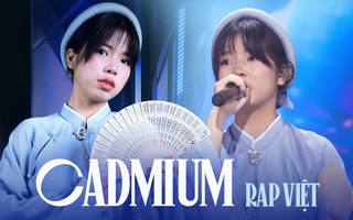 CADMIUM - nữ sinh 2k6 khuấy đảo Rap Việt lần đầu nói về những bàn tán xung quanh mình