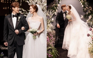 Lee Da Hae - Se7en công bố loạt ảnh hôn lễ đẹp như mơ
