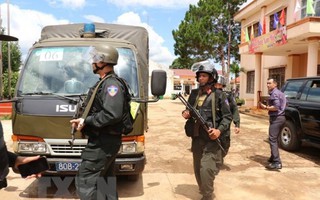 Vụ tấn công UBND xã ở Đắk Lắk: Đã bắt 45 đối tượng, có 2 đối tượng ra đầu thú