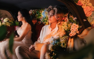 Vicky Nhung "bắt trend" quay dự án mới trong xe hoa, hoà giọng với Osen Ngọc Mai 