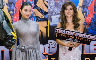 Tiểu Vy, Kim Tuyến khoe sắc trên thảm đỏ "Transformers"