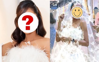 Hoa hậu Vbiz lộ ảnh mặc váy cưới, lên xe hoa sau khi chia tay mối tình 4 năm?
