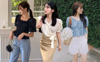 4 kiểu áo blouse tôn dáng nên mua trong dịp hè