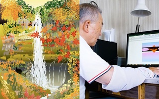 Cụ ông 80 tuổi vẽ tranh bằng phần mềm bảng tính Microsoft Excel, tác phẩm khiến thế giới ngỡ ngàng