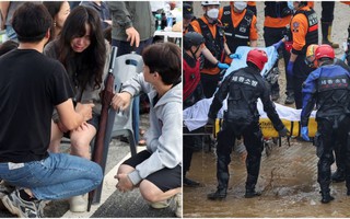 Toàn cảnh thảm kịch mưa lũ tại Hàn Quốc: Vỡ đê khiến 60.000 tấn nước tràn bờ, nhiều người tử vong thương tâm