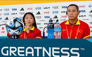 HLV Mai Đức Chung: Đội tuyển sẽ thi đấu với quyết tâm cao nhất, đúng tinh thần phụ nữ Việt Nam