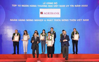 Agribank khẳng định thương hiệu bằng những Giải thưởng uy tín