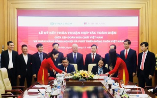 Agribank và Tập đoàn Hóa chất Việt Nam ký kết Thỏa thuận hợp tác toàn diện