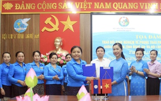 Thúc đẩy hợp tác giữa Hội LHPN tỉnh Nghệ An và Hội LHPN tỉnh Xiêng Khoảng (Lào)