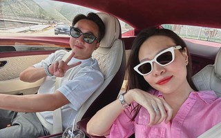 Vợ chồng Đàm Thu Trang - Cường Đô la tranh thủ "trốn con" đi hẹn hò 