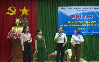 Phù Mỹ (Bình Định): Tổ chức Hội thi Phụ nữ với công tác giảm nghèo