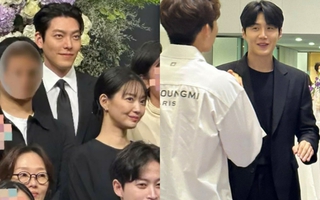 Shin Min Ah cùng Kim Woo Bin dự hôn lễ quản lý, bất ngờ hội ngộ Kim Seon Ho sau 2 năm