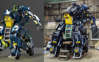 Robot Nhật Bản khổng lồ trị giá 2,75 triệu USD có thể biến hình và sở hữu buồng lái bên trong cơ thể