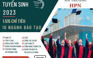 Mức điểm trúng tuyển cao nhất của Học viện Phụ nữ Việt Nam là 24.75