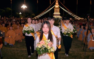 Hơn 1.000 tăng ni và Phật tử tham gia Đại lễ Vu lan báo hiếu