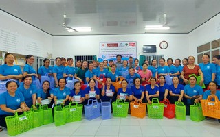 Ninh Thuận: Tuyên truyền để hội viên, phụ nữ giảm thiểu dùng túi nylon, vận động xách giỏ đi chợ