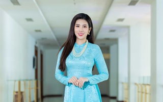 Hoa hậu Dương Yến Nhung làm đại sứ trong một hoạt động thiện nguyện