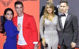 Vợ Messi quý phái dự sự kiện, bạn gái Ronaldo gây chú ý khi bình luận một từ duy nhất