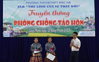 TƯ Hội tập huấn hướng dẫn tổ chức sinh hoạt cho các CLB “Thủ lĩnh của sự thay đổi” tại Lào Cai