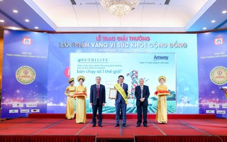 Amway Việt Nam lần thứ 11 nhận giải thưởng “Sản phẩm vàng vì sức khoẻ cộng đồng”