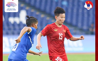 ASIAD 19: Đội tuyển nữ Việt Nam thắng trận ra quân