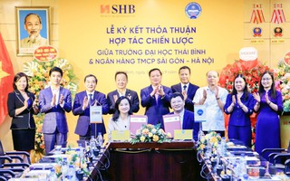 SHB hợp tác chiến lược với Đại học Thái Bình nâng cao chất lượng đào tạo và nguồn nhân lực