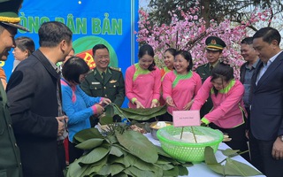 Lào Cai: "Xuân biên phòng ấm lòng dân bản" trao 450 suất quà cho hộ nghèo, gia đình chính sách 