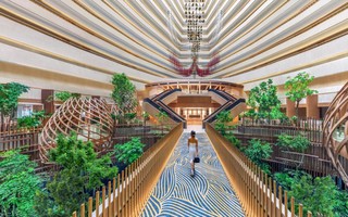 Trải nghiệm: Khu vườn xanh trong khách sạn của Singapore