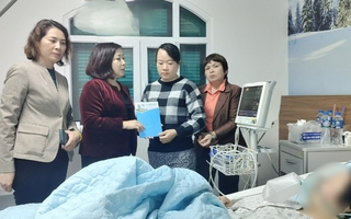 Hội LHPN TP Hà Nội thăm hỏi, hỗ trợ gia đình nạn nhân vụ cháy ở phố Hàng Lược