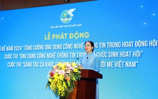 Chủ tịch Hội LHPN Việt Nam: Đưa chuyển đổi số trong hoạt động Hội sang giai đoạn mạnh mẽ hơn