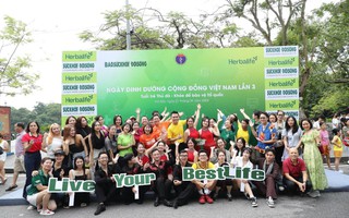 Herbalife Việt Nam đồng hành cùng Báo Sức khỏe và Đời sống tổ chức Ngày Dinh Dưỡng Cộng Đồng Việt Nam tại Hà Nội để tiếp tục khuyến khích lối sống năng động lành mạnh