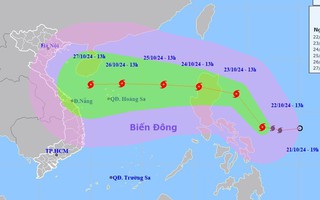 Tin bão TRAMI, cảnh báo thời tiết nguy hiểm và các chỉ đạo ứng phó