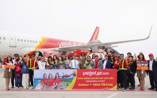 Vietjet khai trương đường bay Daegu - Nha Trang, nối gần hơn hai thiên đường du lịch Việt - Hàn