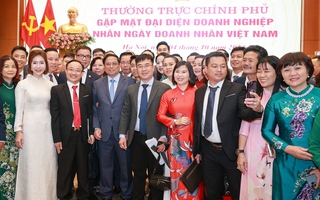 Thường trực Chính phủ gặp mặt doanh nghiệp nhân ngày doanh nhân Việt Nam