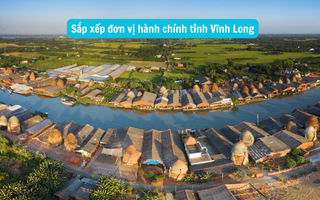 Từ 1/11/2024, Vĩnh Long có 8 đơn vị cấp huyện,102 xã, phường, thị trấn