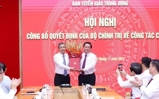 Bí thư Tỉnh ủy Thái Bình Ngô Đông Hải giữ chức Phó Trưởng Ban Tuyên giáo Trung ương