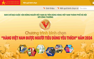 150 sản phẩm, dịch vụ là "Hàng Việt Nam được người tiêu dùng yêu thích" năm 2024